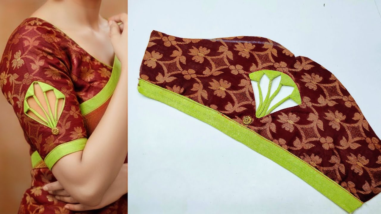 Trending Sleeve Design Cutting And Sttiching | New Model Baju Ka Design Cutting | Easy Sleeve Design