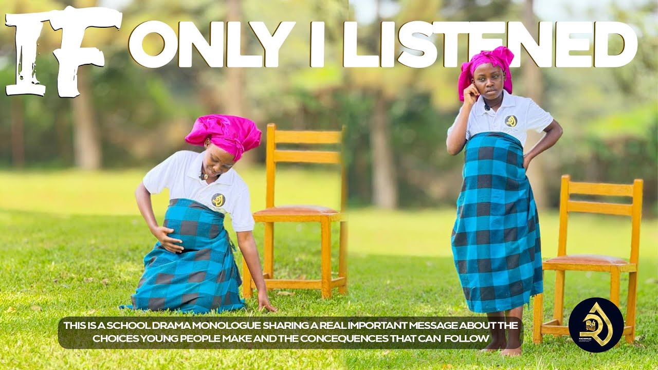 IF ONLY I LISTENED--A Powerful School Monologue | A Message Every Young Person Needs