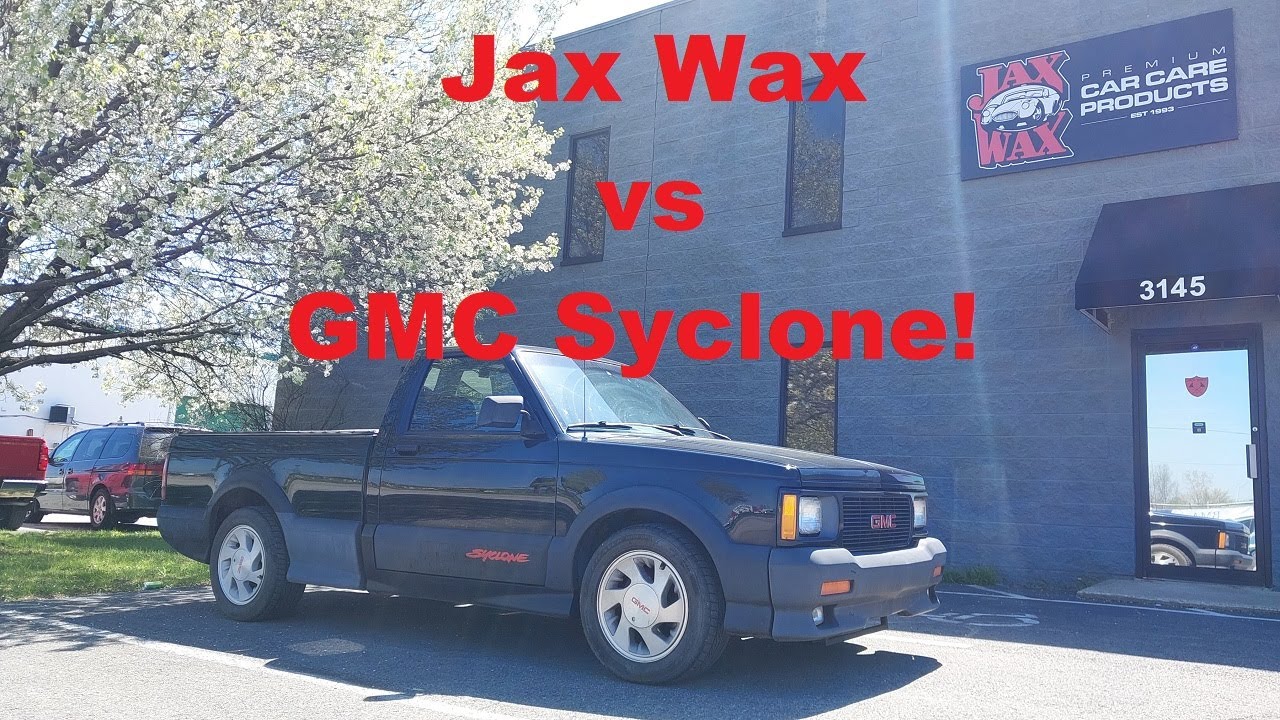 GMC Syclone Faded Trim Versus Jax Wax Black Trim Renew! Can it bring 