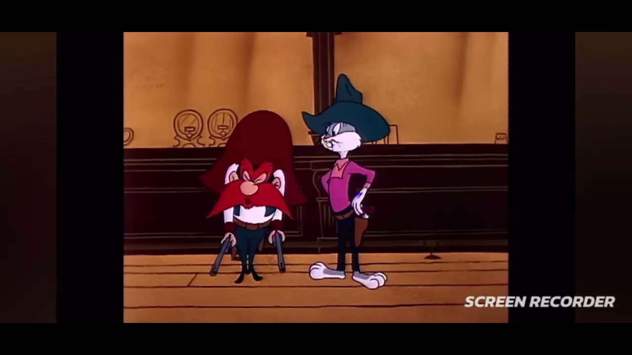 🎬Looney tunes yosemite sam and bugs bunny 🎬