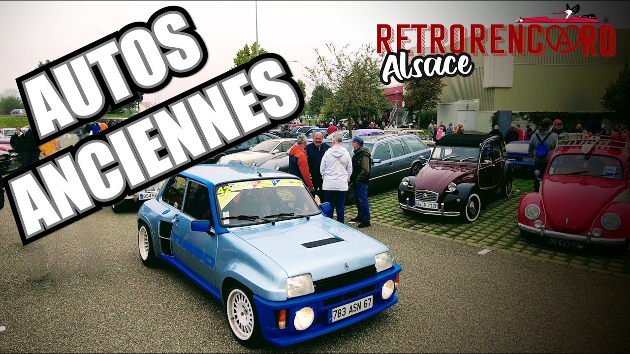 Du tr&egrave;s lourd pour ce rassemblement de voitures anciennes 🤩