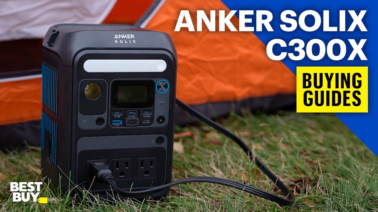 Anker SOLIX C300X Portable Power Station - Buying Guides Best Buy