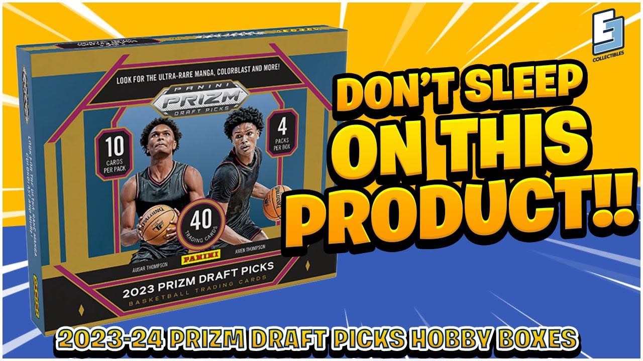 2023-24 Prizm Draft Picks Hobby Box - Don't Sleep on these!! Could these be a steal at this price?!?