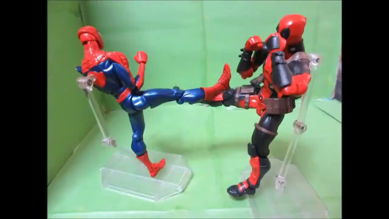 スパイダーマン コマ撮り 総集編2