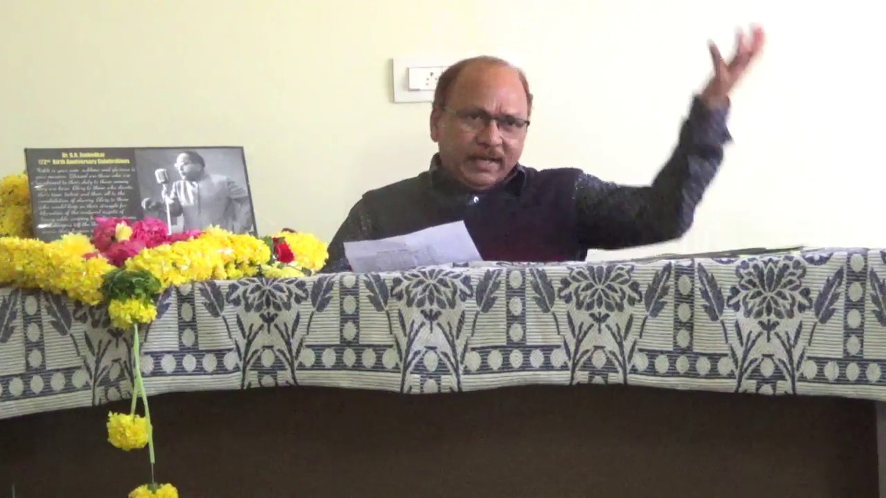 What is Ambedkarism? - A talk by Dr. GL Narasaiah in Telugu [Part I]
