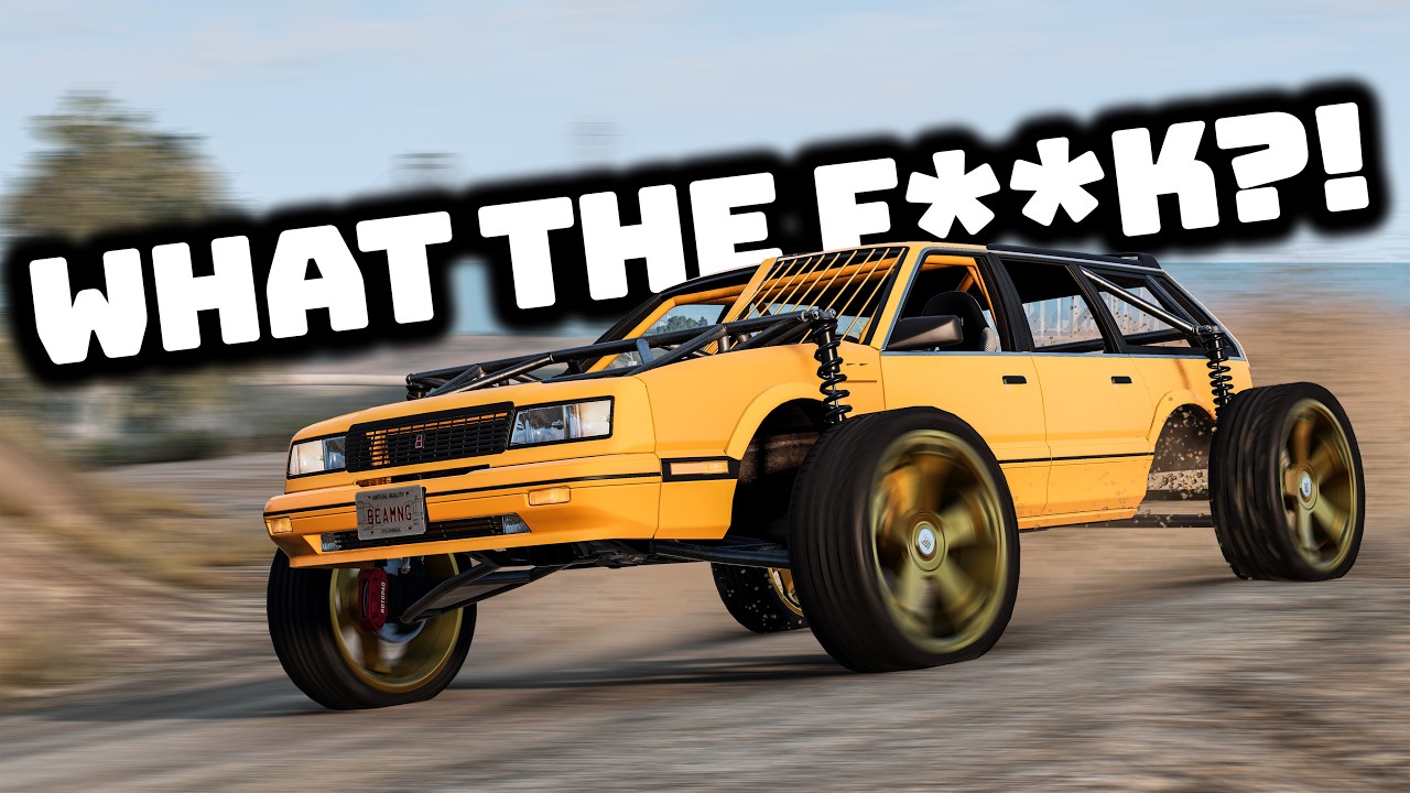 This is the craziest car you can get in BeamNG! // Trying the Cammus C5