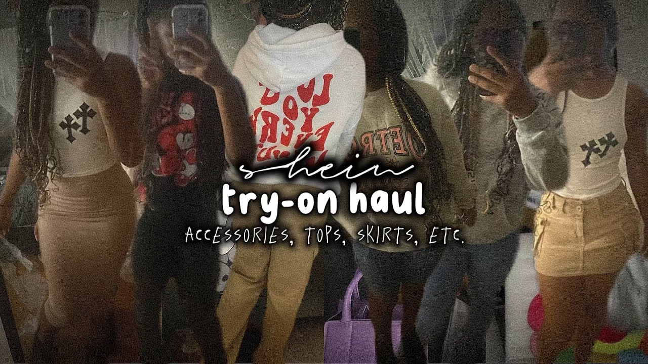 BACK TO SCHOOL SHEIN SUMMER TRY-☆N HAUL | 2023 ; accessories, tops, skirts, etc+