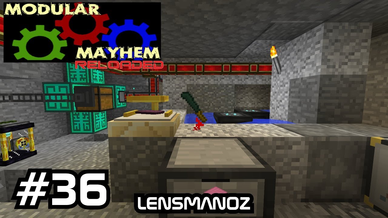 Minecraft - Modular Mayhem Reloaded - Ep 36 - Weapon A'la Iskandar