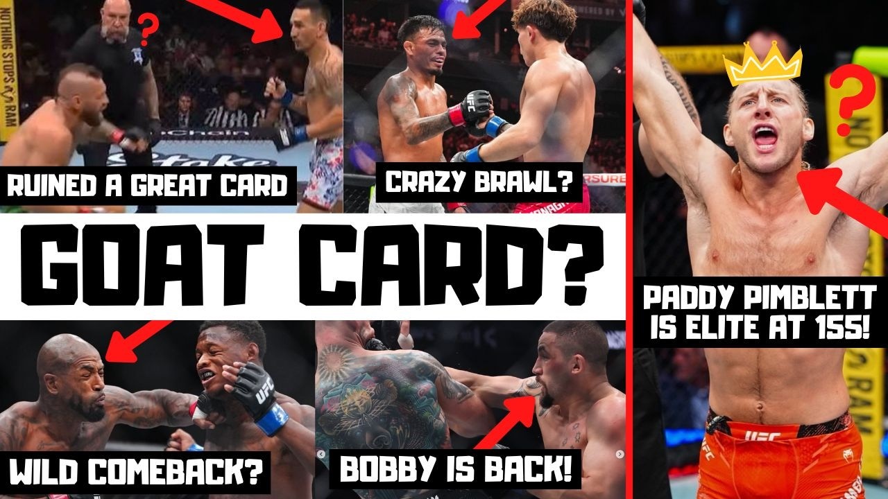 UFC 329 Event Recap McGregor vs Holloway 2 Full Card Reaction & Breakdown