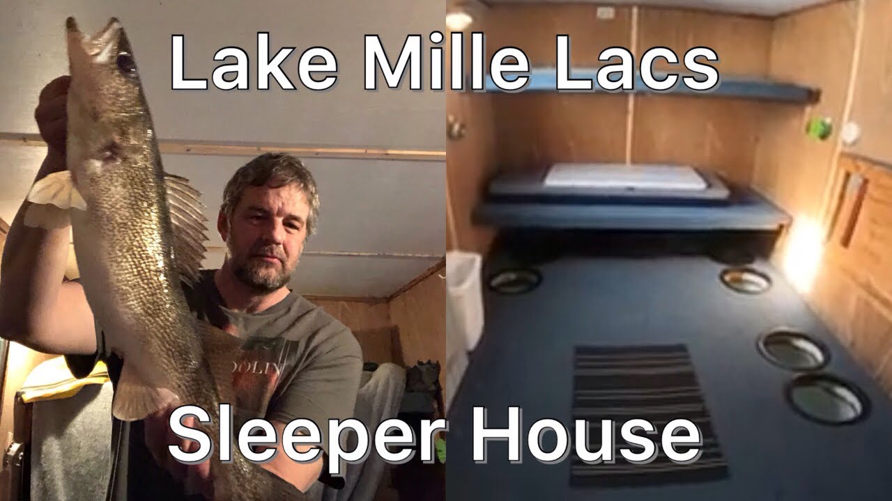 Lake Mille Lacs Sleeper House: One Night at Rocky Reef