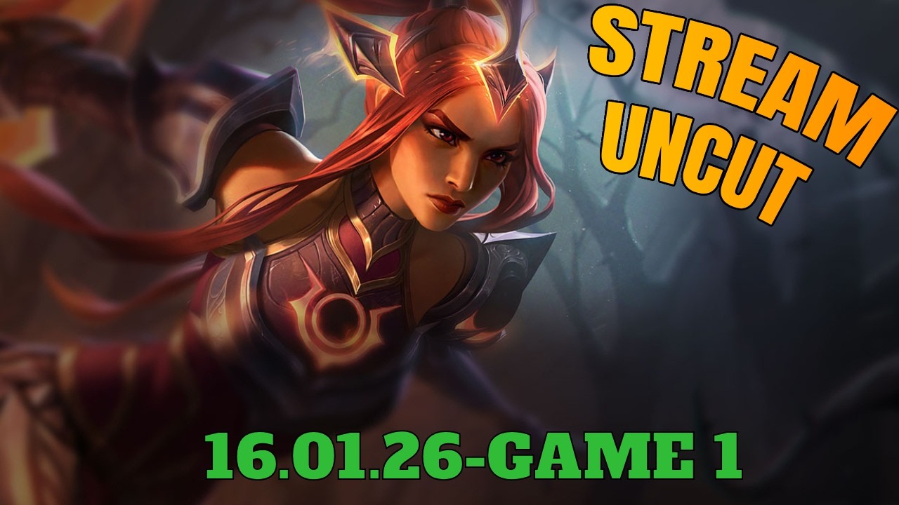 Stream Uncut vom 16.01.2026 | League of Legends | Game 1 von 4