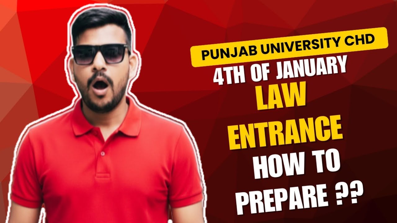 PU 5 Year Law Entrance 2025 Preparation | Step-by-Step Strategy | Syllabus, Books & Tips  PU BA.LLB