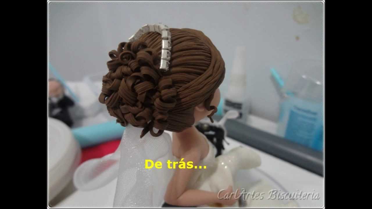 PAP Cabelo Noiva em Biscuit 2