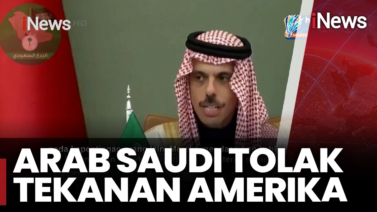 Arab Saudi Tolak Tekanan AS, Buka Dialog dengan China | iNews Sore (15/4)