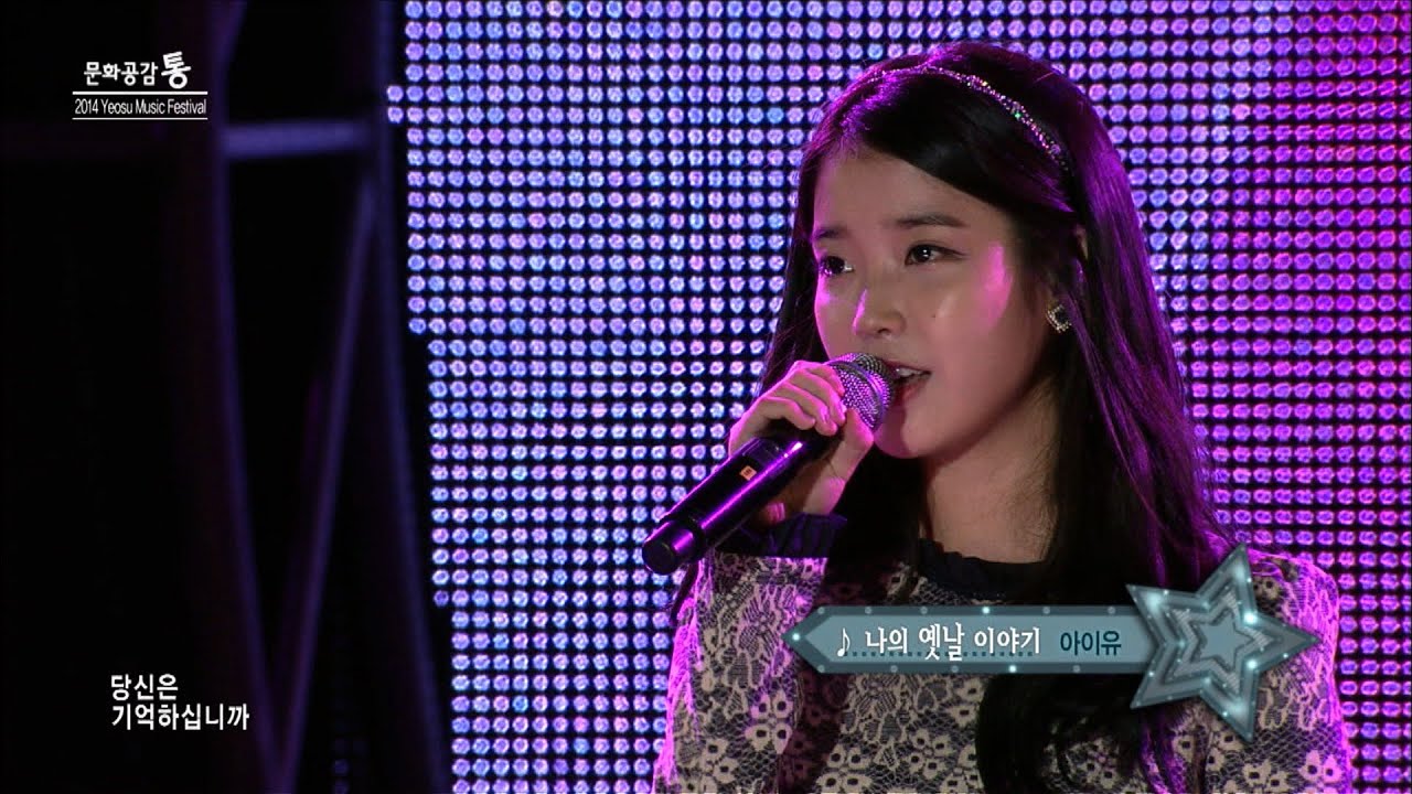 아이유 - 나의 옛날 이야기 (IU - My Old Story) Yeosu Music Festival 2014 #14