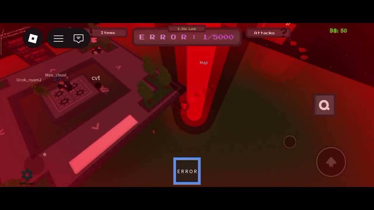FULL ERROR EVENT IN RNG FIGHTS! #rngfights 