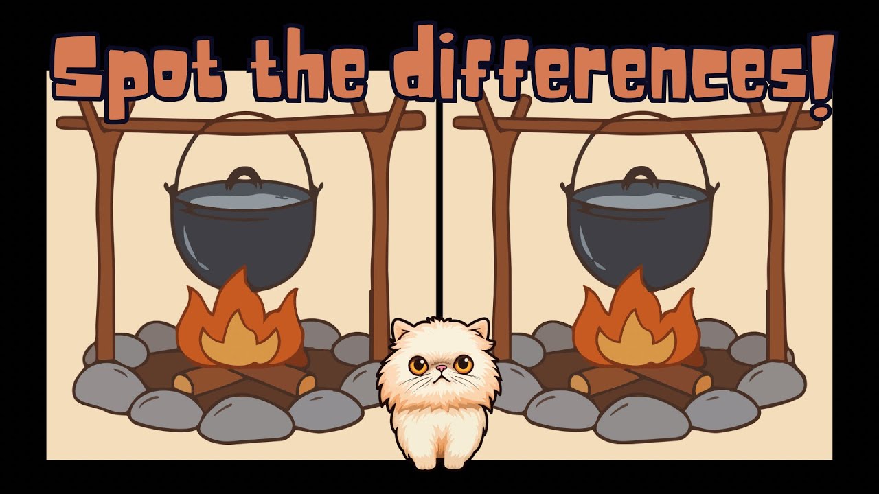 🧩Find 3 Differences in 60 Seconds and Make Your Brain Happy🧠 