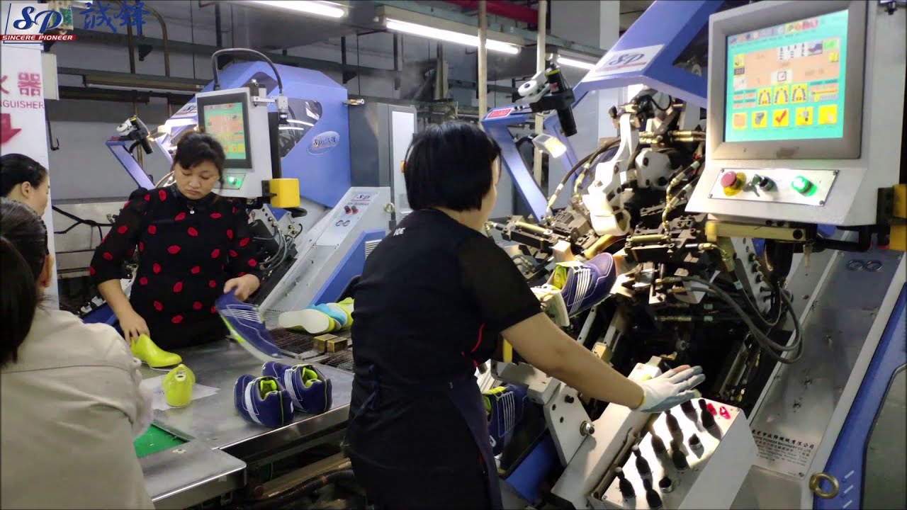 Sneaker Factory Taiwan | Toe Lasting Machine | Complete Shoe Making Machines from Taiwan