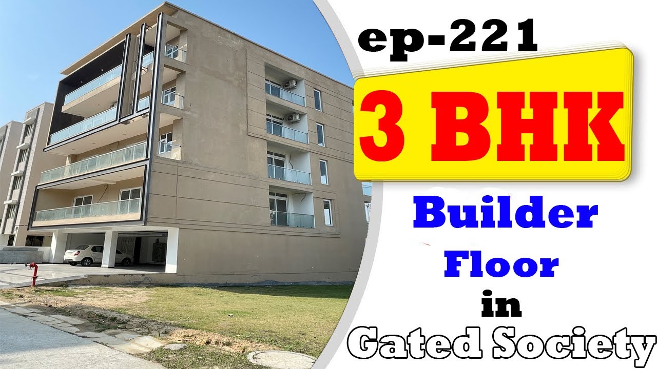 Buy 3 BHK Builder Bloor In A Gated Society | s1ep221 | properties in faridabad
