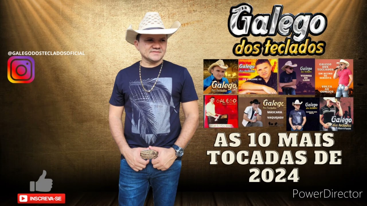 GALEGO DOS TECLADOS , AS MAIS TOCADAS DE 2024
