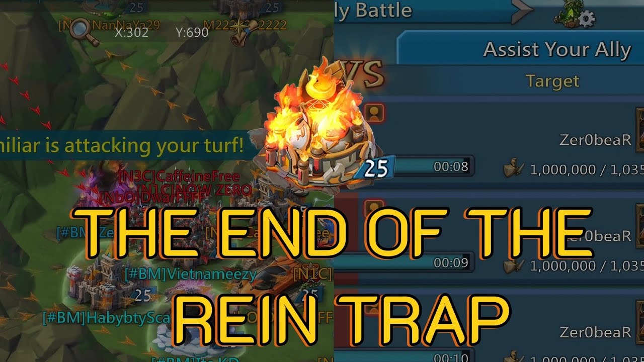 A TRIPLE RALLIES KILLED MY TRAP? #lordsmobile