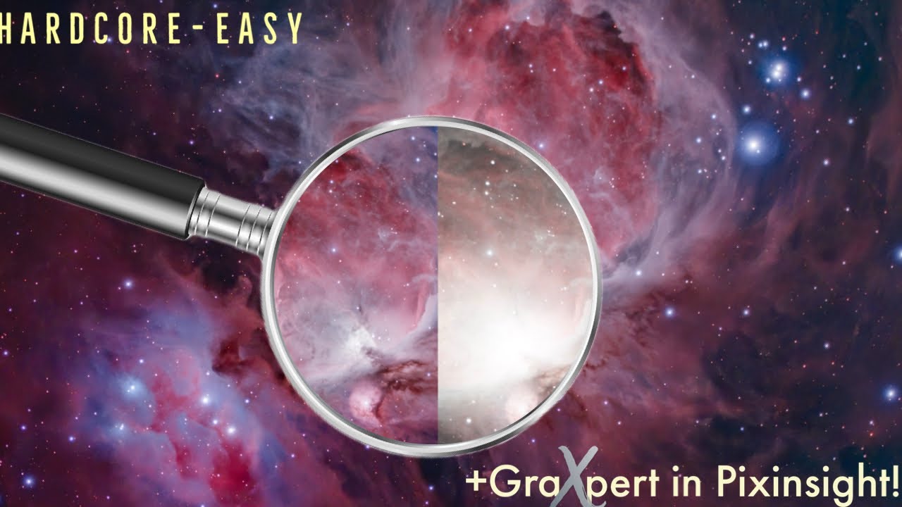HDR-композиция и обновленный рабочий процесс OSC Nebula с GraXpert в Pixinsight!
