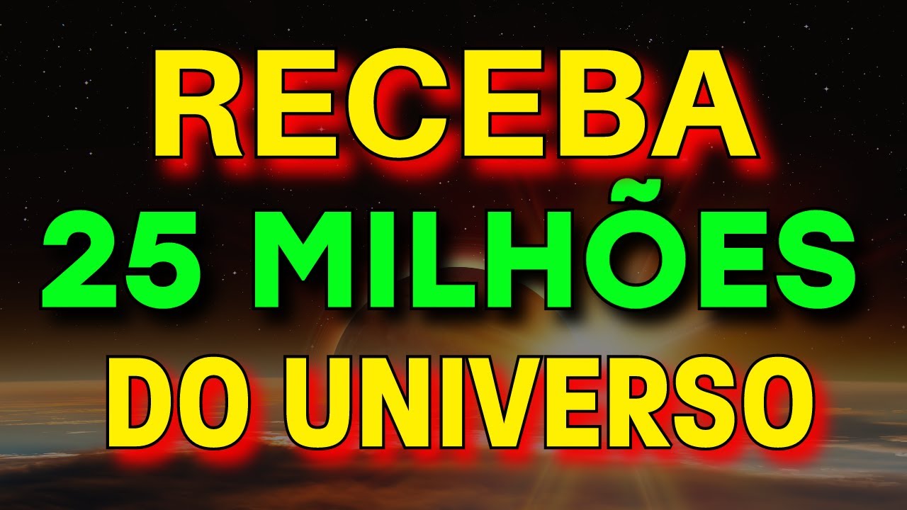 💰 RECEBA 25 MILHÕES DO UNIVERSO | MANTRA PARA ATRAIR DINHEIRO | ENQUANTO DORME USE A LEI DA ATRAÇÃO