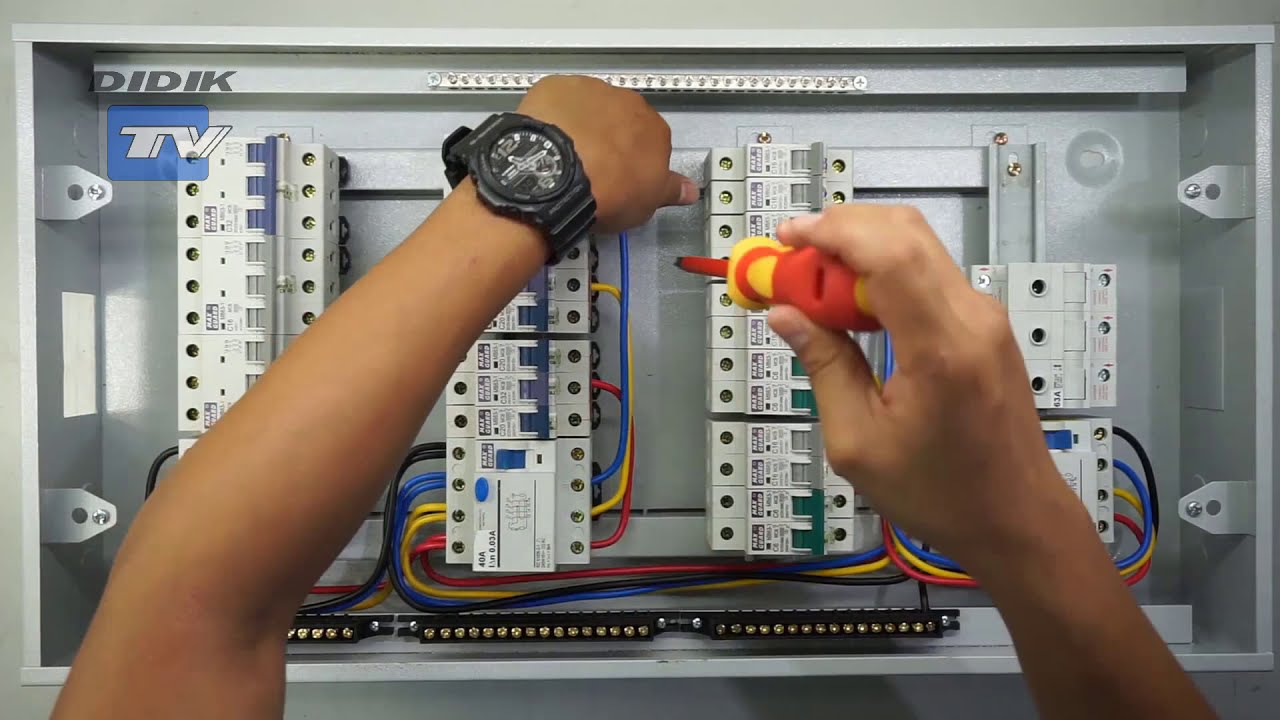 BELAJAR PENDAWAIAN ELEKTRIK PENGGUNA 3 FASA & METER KWJ | DIDIKTV