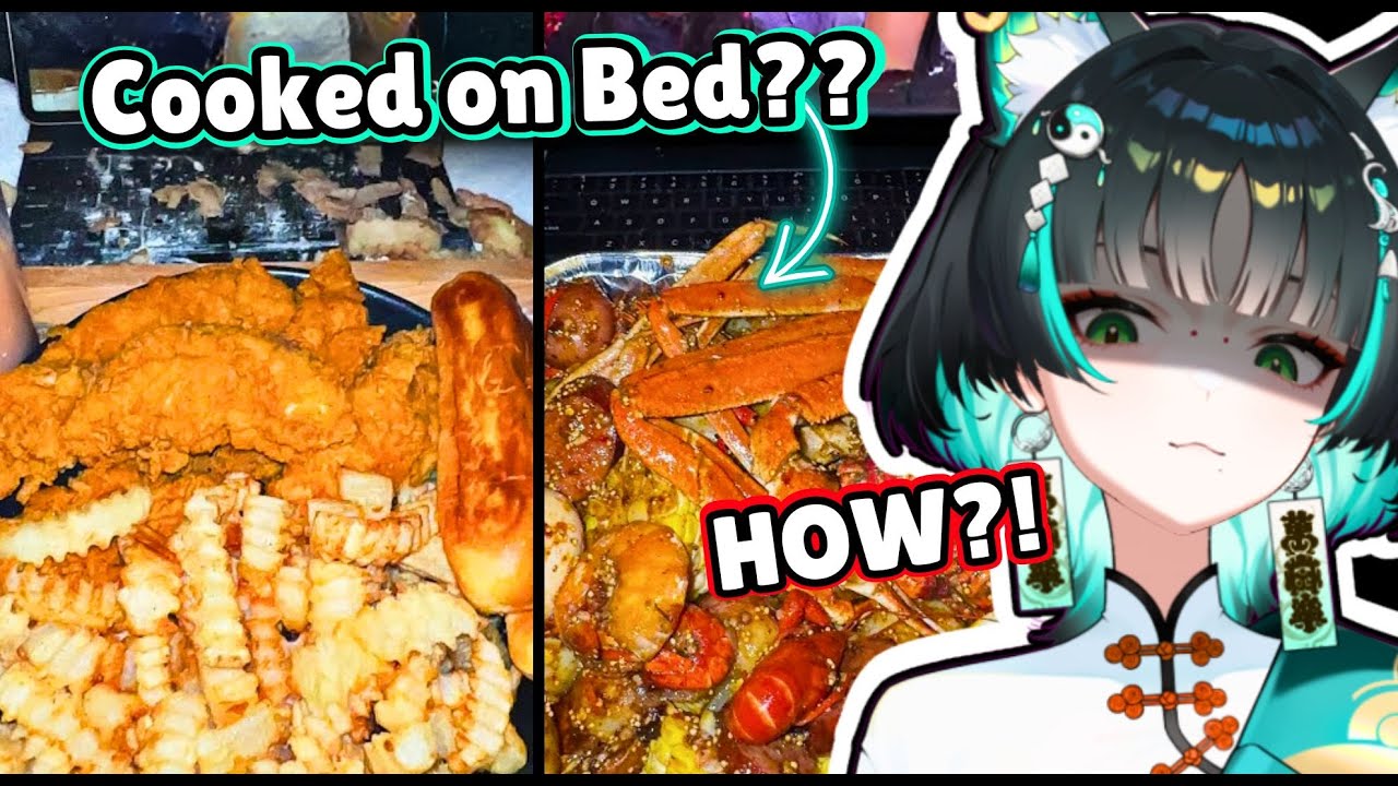 COOKING FULL-COURSE MEALS ON THE BED?!