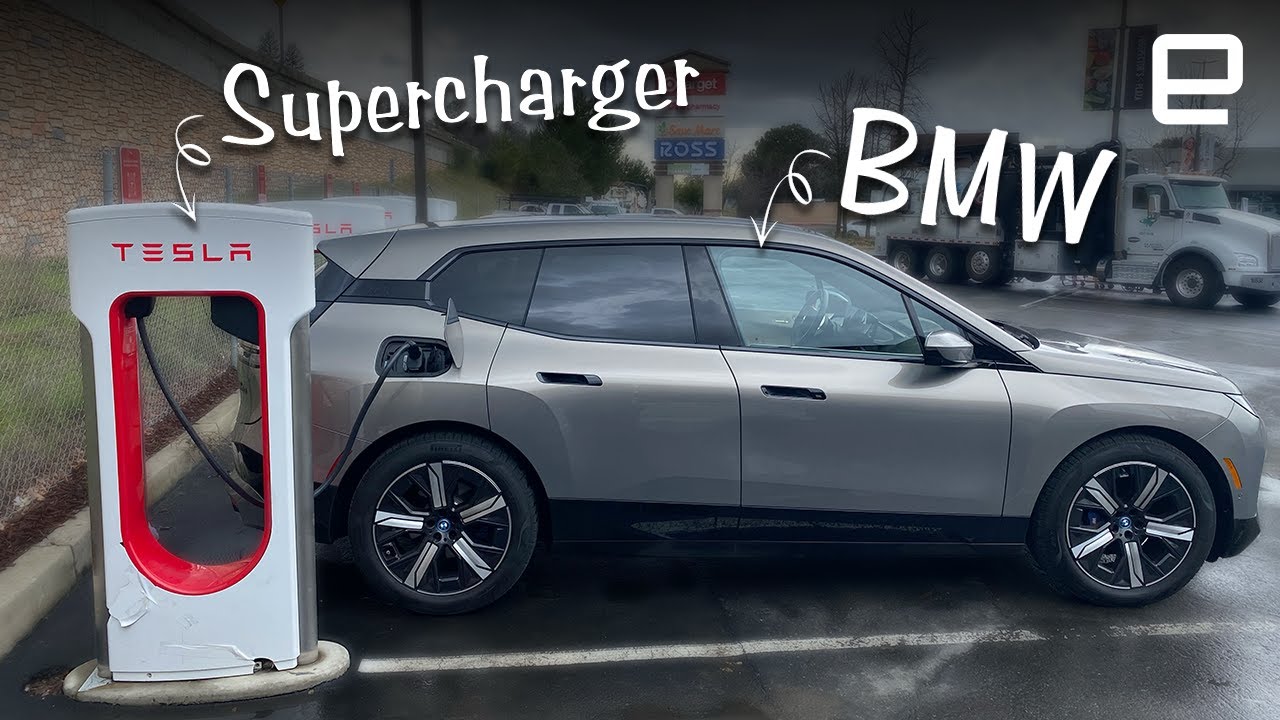 Мы зарядили BMW на Tesla Supercharger!