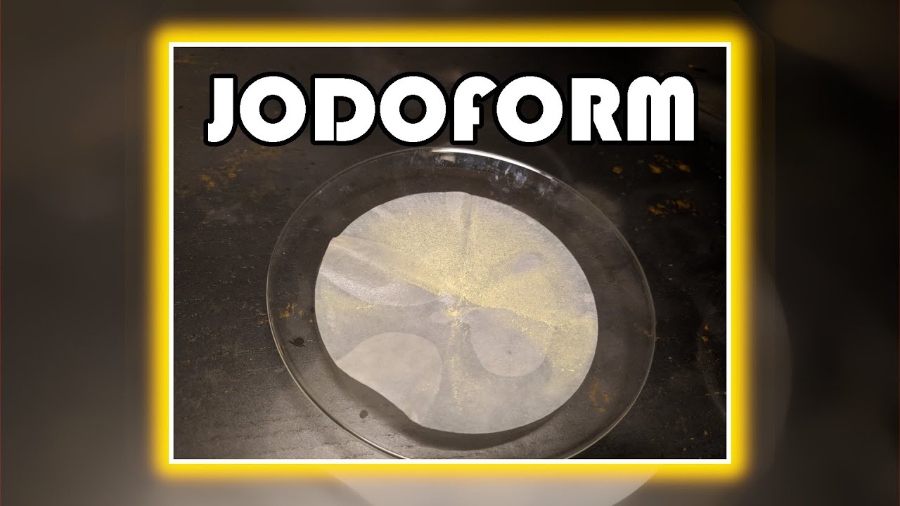 Otrzymywanie jodoformu CHI3