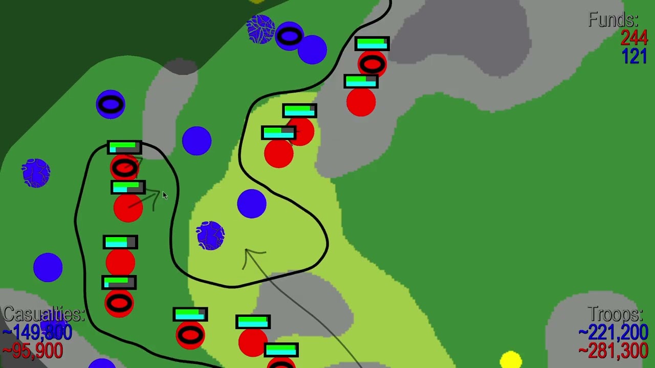 Главное - обойти их. War of Dots.