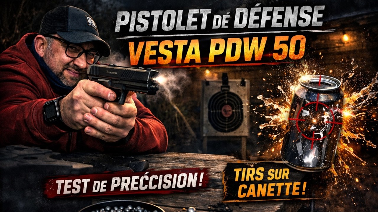 🔥VESTA PDW 50 : Jusqu’où va sa précision ?