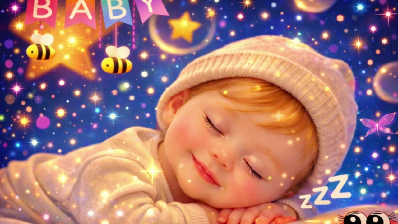 🌙 Peaceful Baby Lullaby | Relaxing Sleep Music for Babies 👶💤