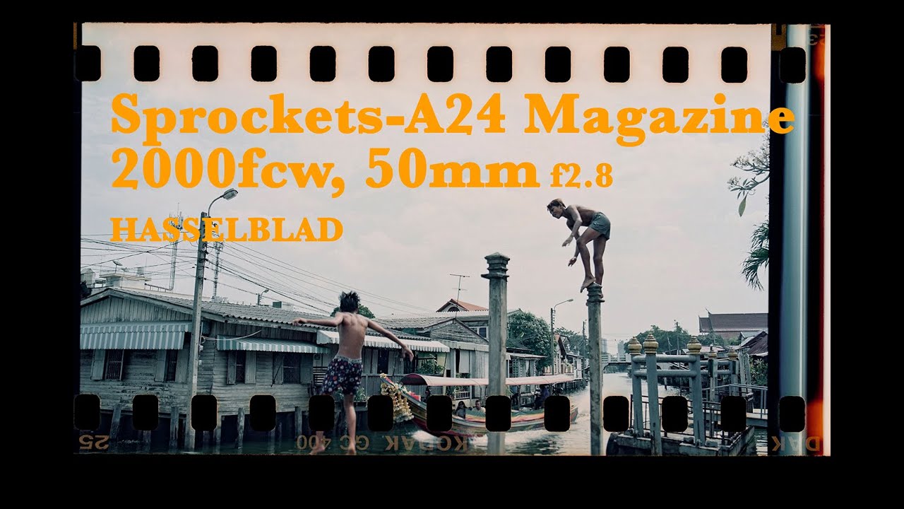En sub : Sprocket 135 film format marks on the Hasselblad film back, Hasselblad 2000fcw, 50mm lens