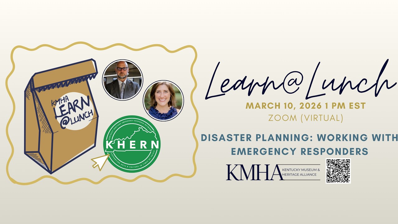 KMHA Learn@Lunch: Disaster Planning, Working with Emergency Responders, March 10, 2026