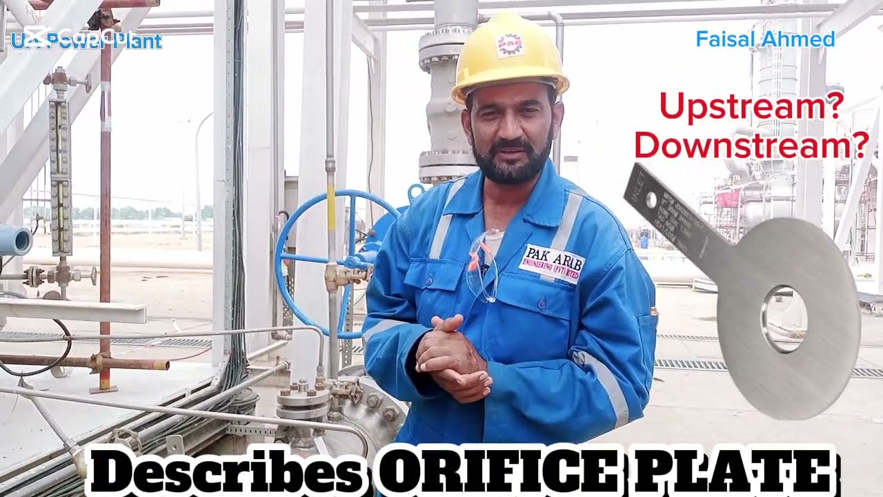 How to Identify PT, Upstream & Downstream on Orifice Plate | Orifice Plate Describes