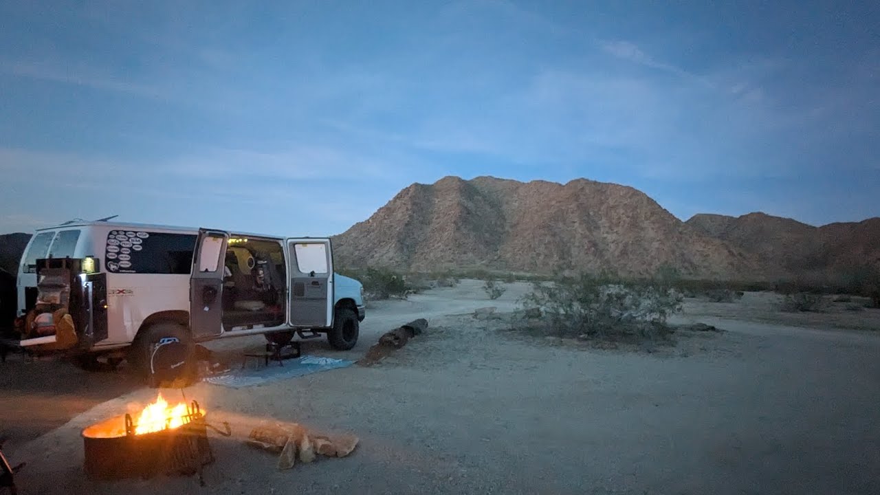 Boondocking at Margie's Cove: Epic Van Camping in Arizona's Hidden Desert Wilderness!