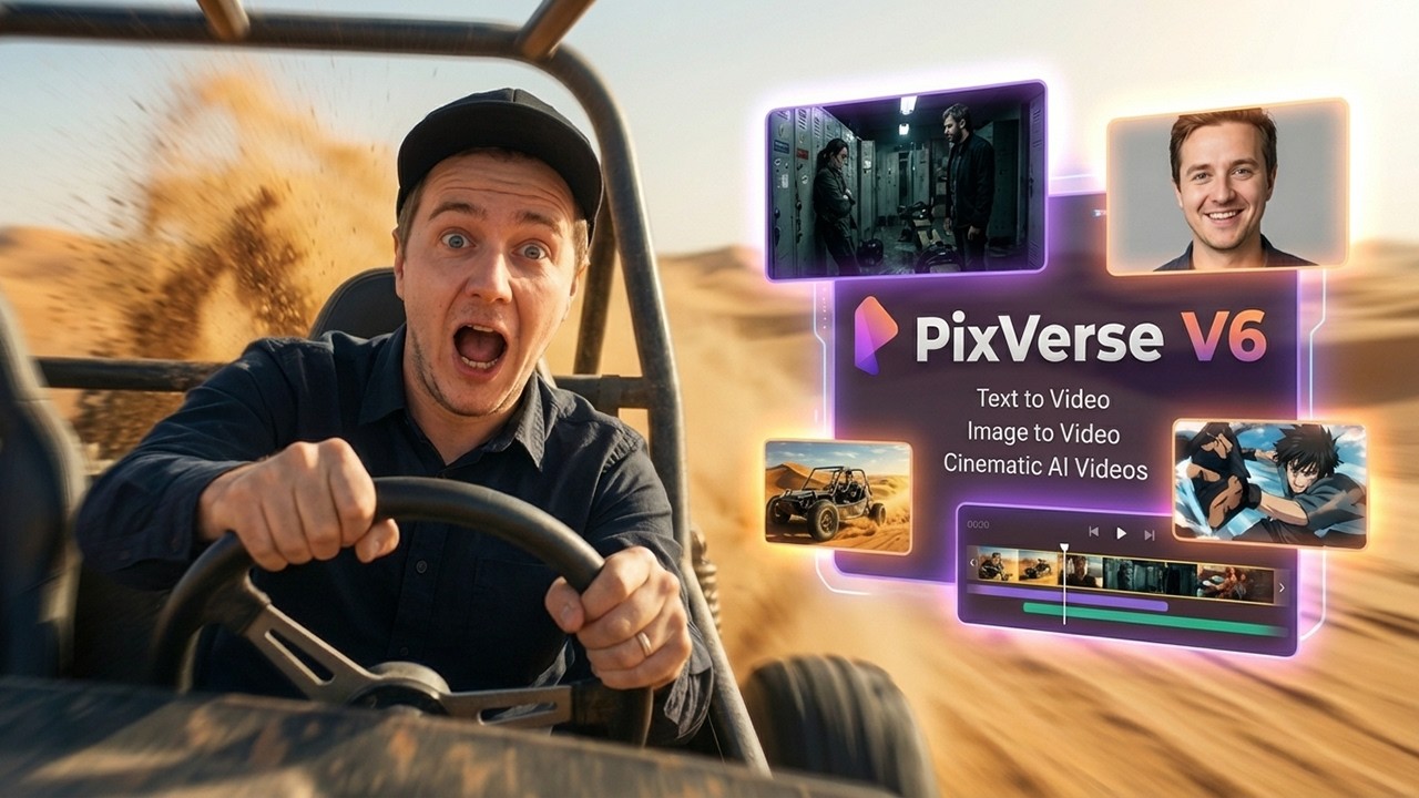 PixVerse V6 &ndash; Cinematic AI Video, Bullet Time, Time-Lapse, Characters & R1 World