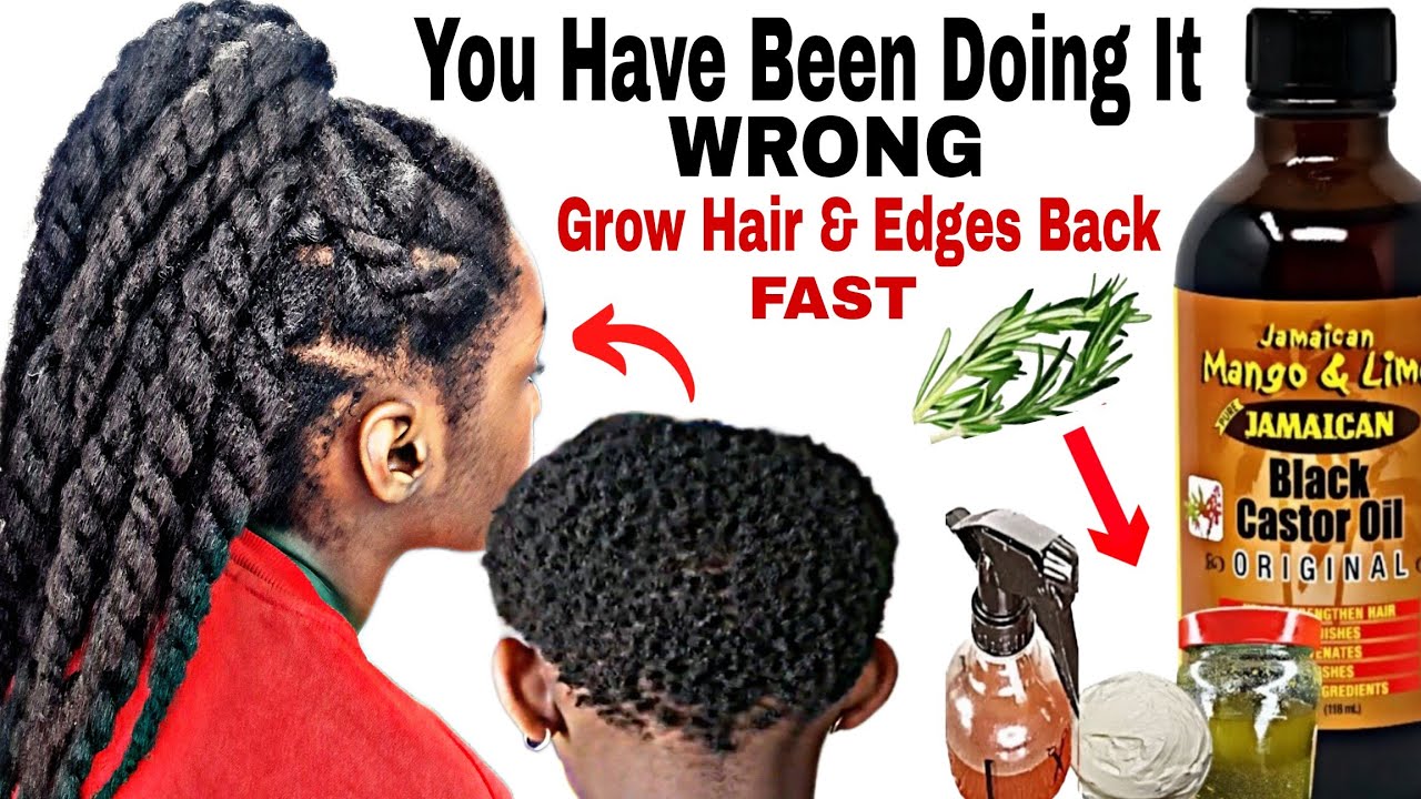 No joke! 3 Ways to Rosemary to Double Hair Growth & prevent hair breakages| Don't Rinse This Out!