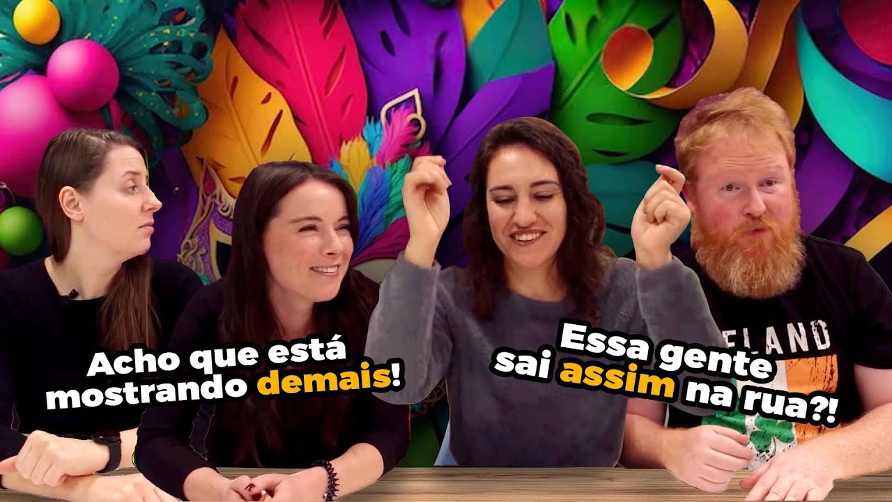 GRINGOS REAGINDO: CARNAVAL DE RUA, ESCOLAS DE SAMBA E TRIOS EL&Eacute;TRICOS 🎉