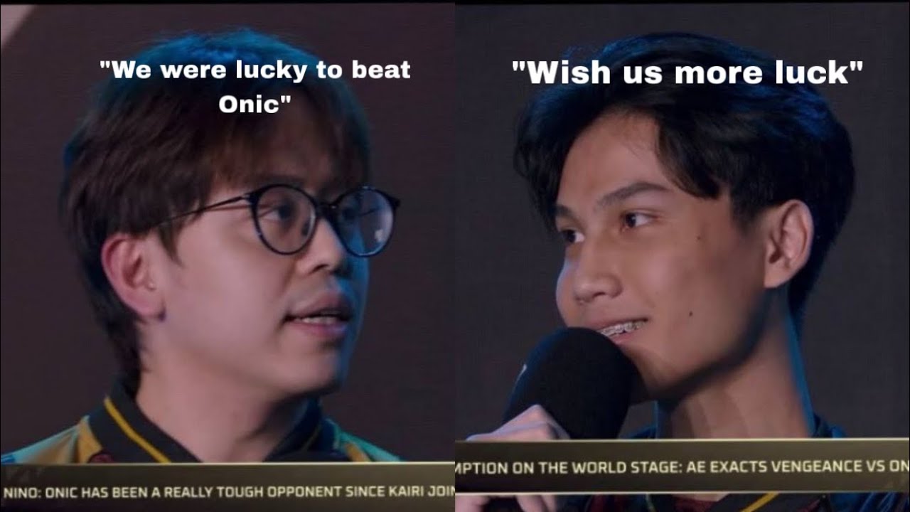 Alter ego humble interview after clean sweep on Onic 
