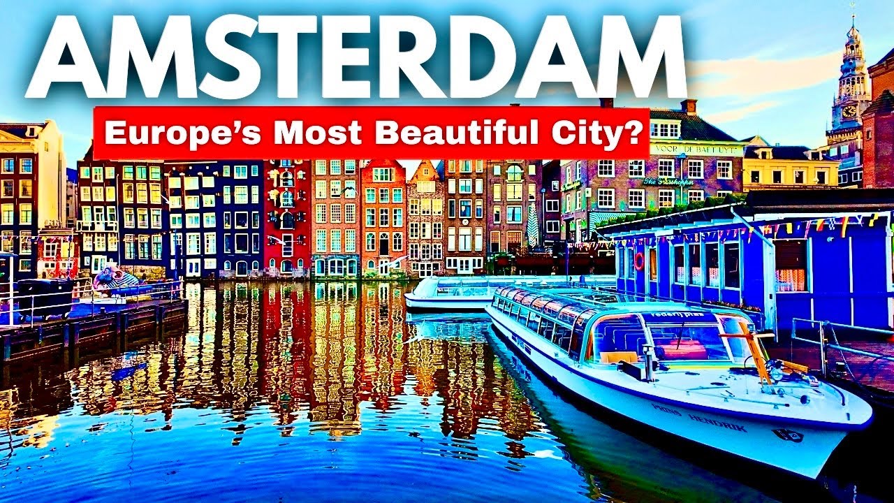 Amsterdam, Netherlands — Walking Tour 4k 🇳🇱