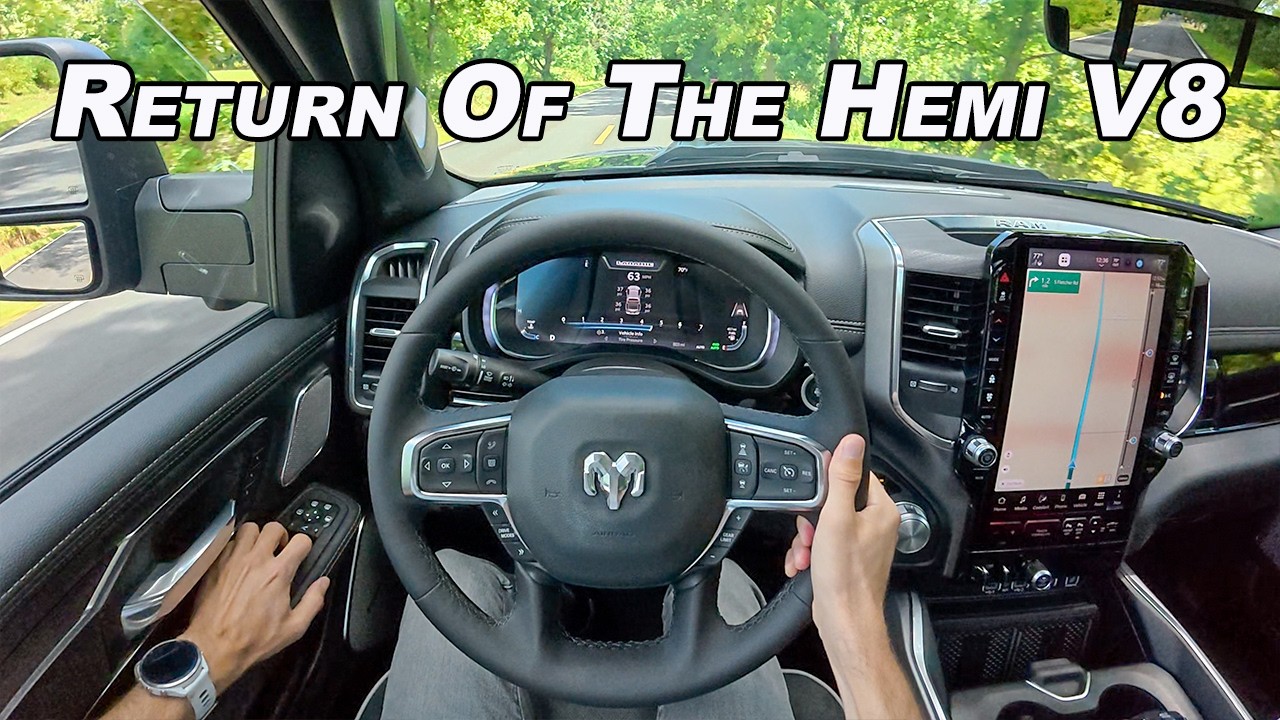 Ram 1500 Hemi V8 z 2026 roku &ndash; Redlining The Snarling American Icon (recenzja jazdy z perspektywy...