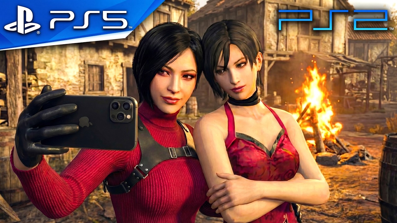 Resident Evil 4: RE4 (2005) & RE4 Remake: Then vs Now (2026) | Latest Selfies (AI Reimagined)