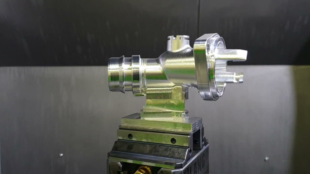 hyperMILL 5X Machining(Fitting part)