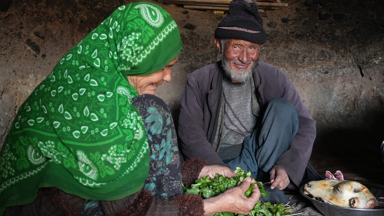 Ramdan Kareem: Old Lovers village style iftar like 2000 years ago in a cave