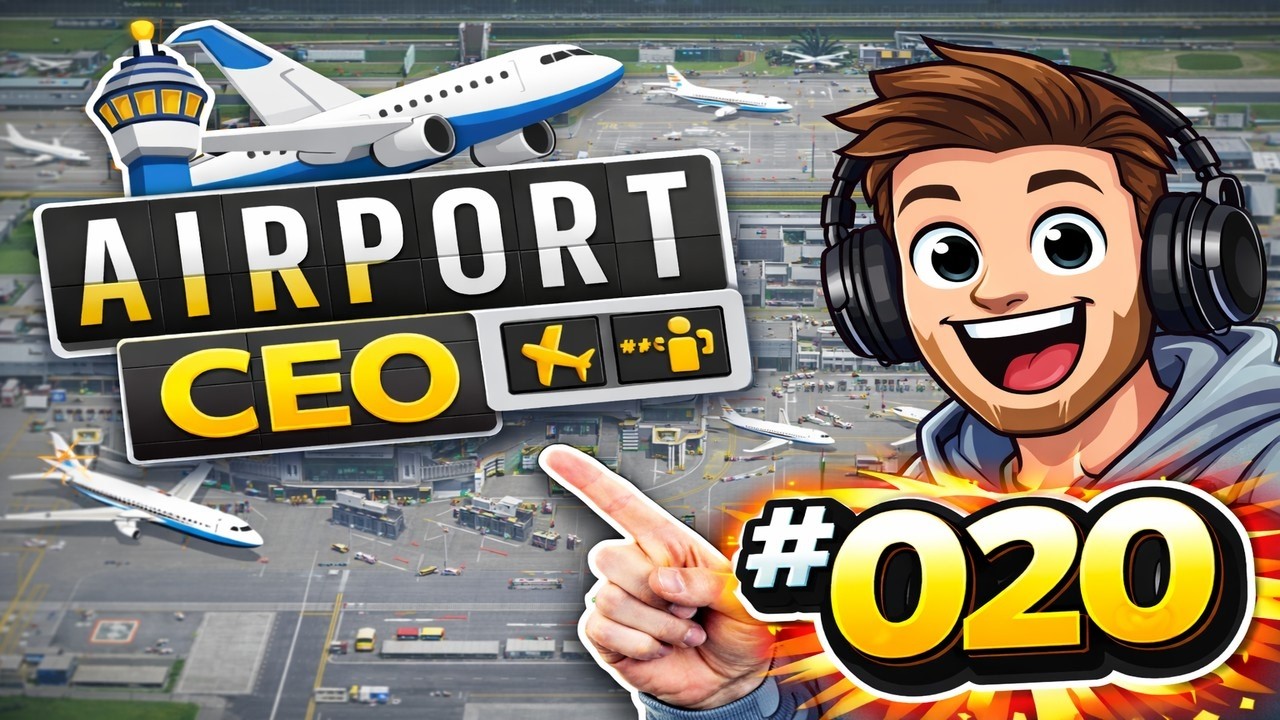 Airport CEO #020 Rückbau der kleinen Standplätze am Terminal ¦ [Let's Play][German]