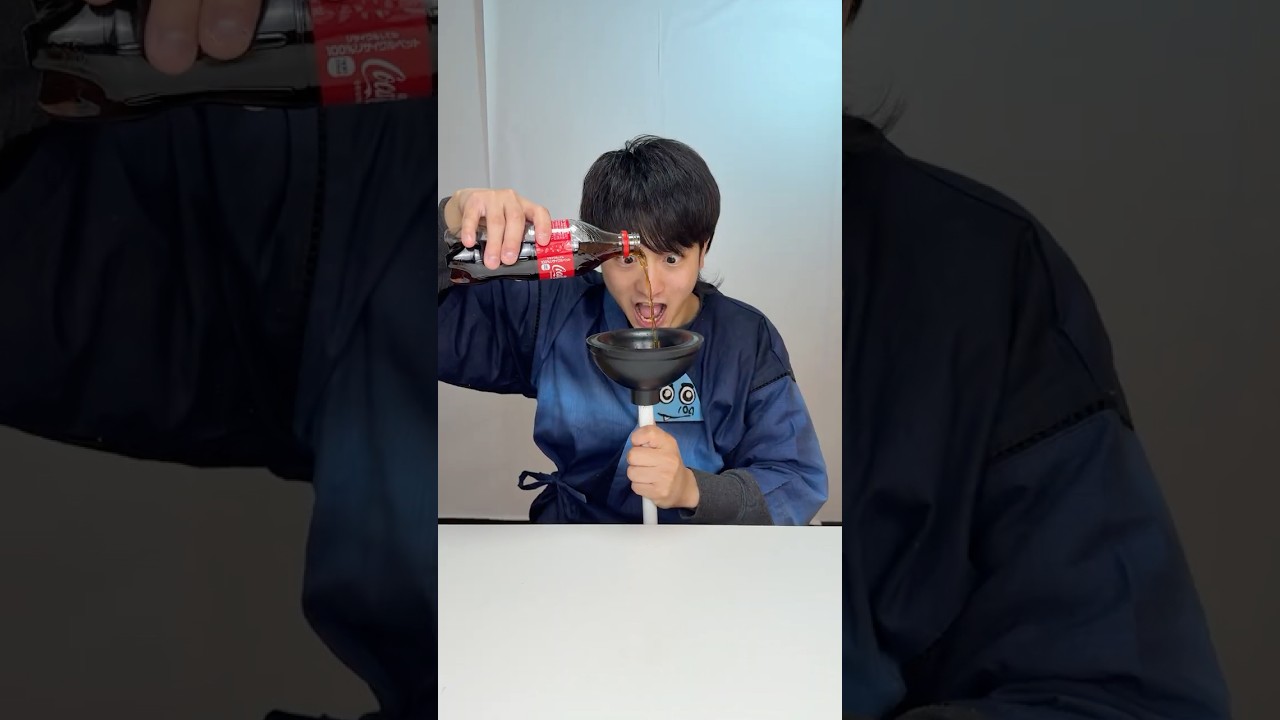 He tried a lot of things for Coke 🤣🥤
