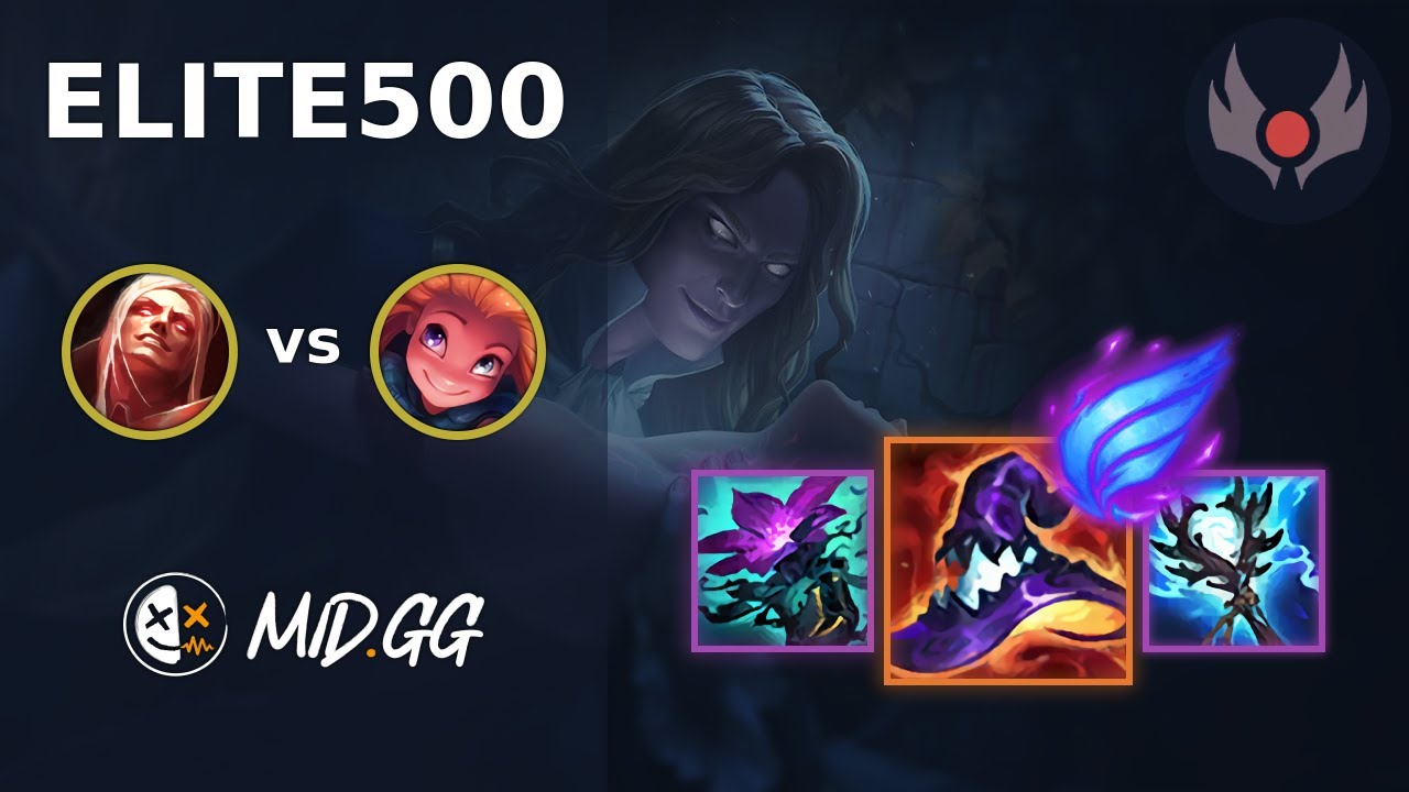 MID.GG: [ elite500 ] Vladimir MID vs Zoe | EUW GRANDMASTER | LOL Season 2025